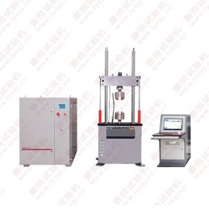 電液伺服兩立柱拉壓疲勞試驗(yàn)機(jī)